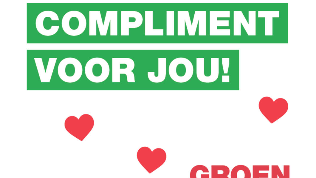 Een compliment voor jou!