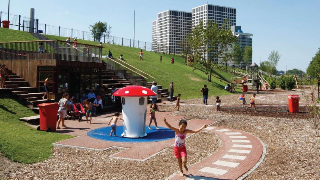Speeltuin Dakpark Rotterdam