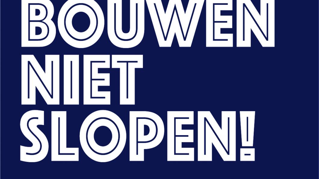 Actieposter voor het woonreferendum Woonreferendum Rotterdam