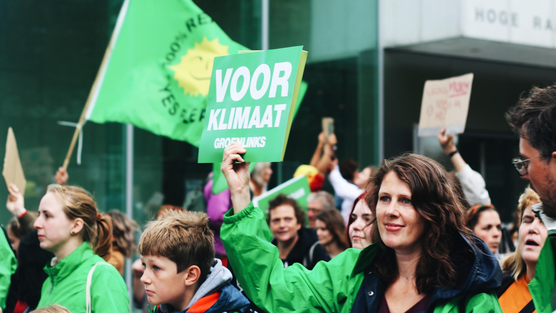 Astrid Klimaatstaking Den Haag