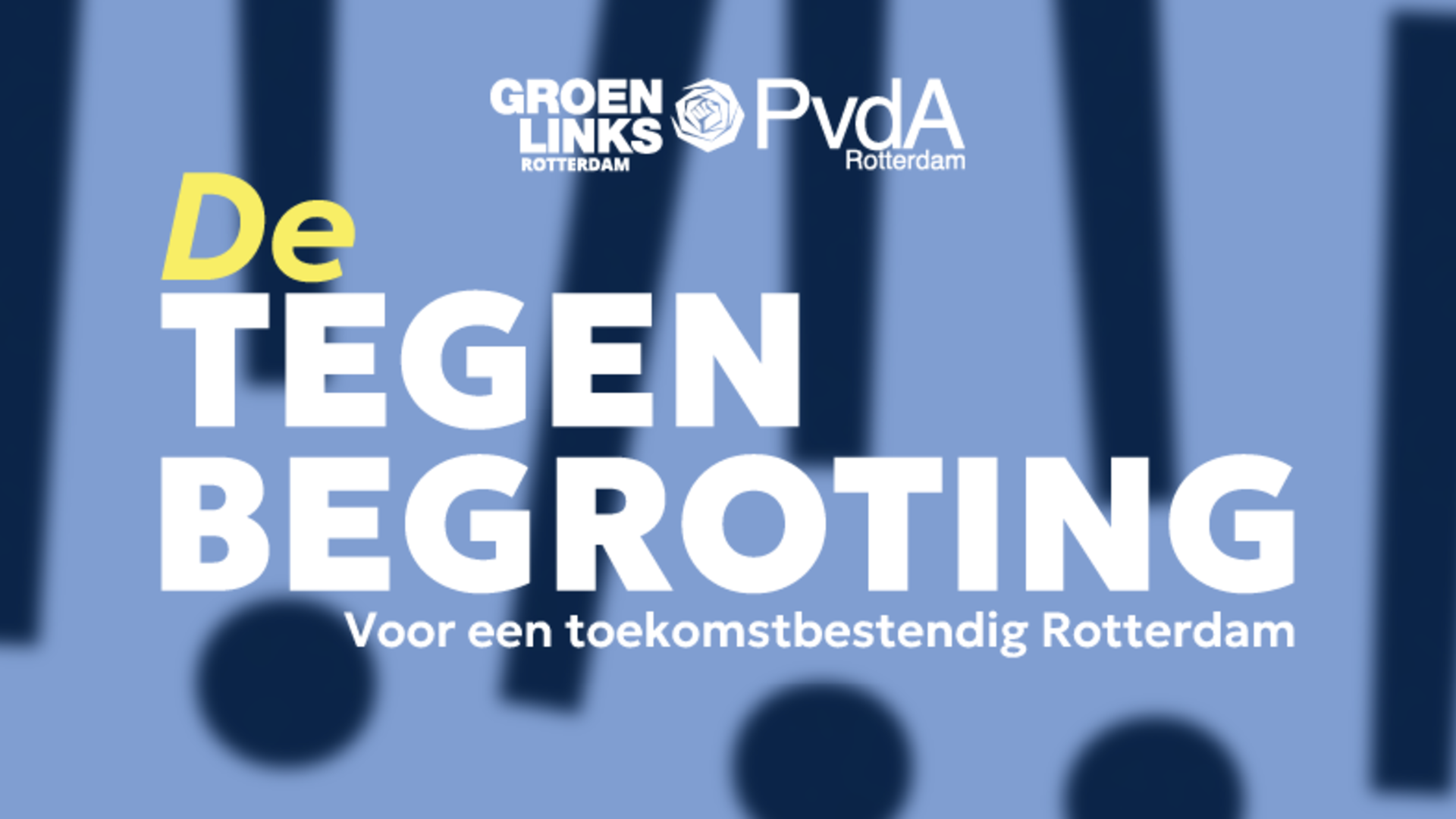 De tegenbegroting